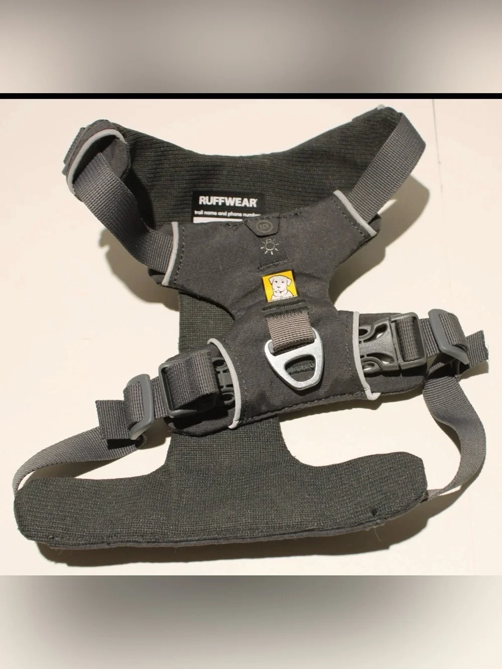 Ruffwear Dog Harness XS Extra Small Reflective Adjustable Unisex Dual Leash Clip